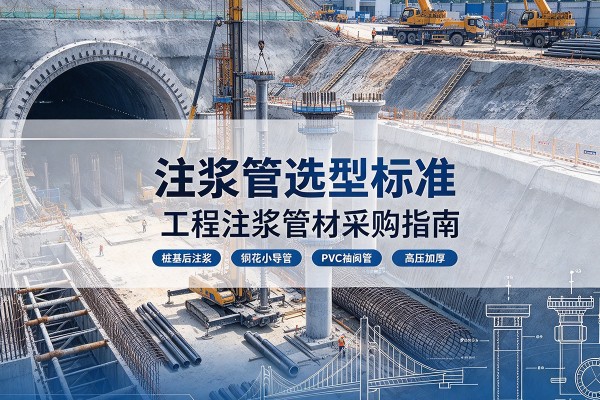 宝丰注浆管选型标准