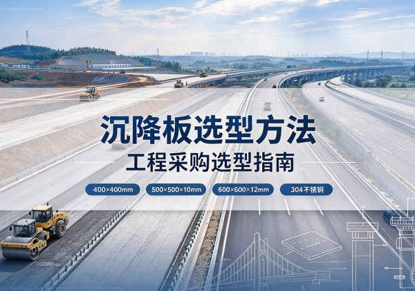 宝丰沉降板选择方法